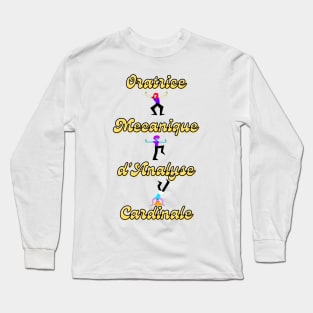 Oratrice Mecanique d'Analyse Cardinale Long Sleeve T-Shirt